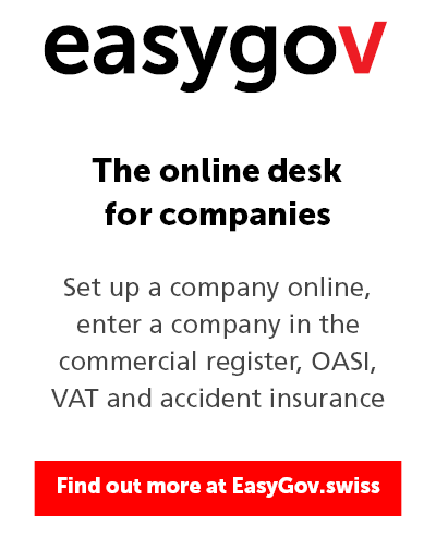 EasyGov logo and link to the online desk for companies